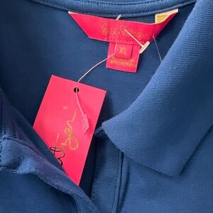 Lilly Pulitzer Reema Navy Polo Dress